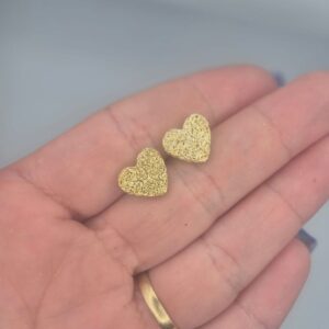 Brinco Elizabete Banhado a Ouro