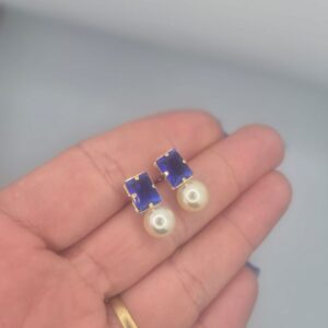 Brinco Iris Banhado o Ouro
