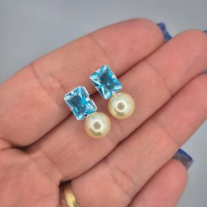Brinco Iris Banhado o Prata