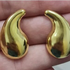 Brinco Paola Banhado a Ouro